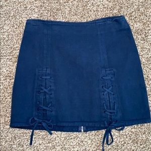 Wild honey / forever 21 denim mini skirt